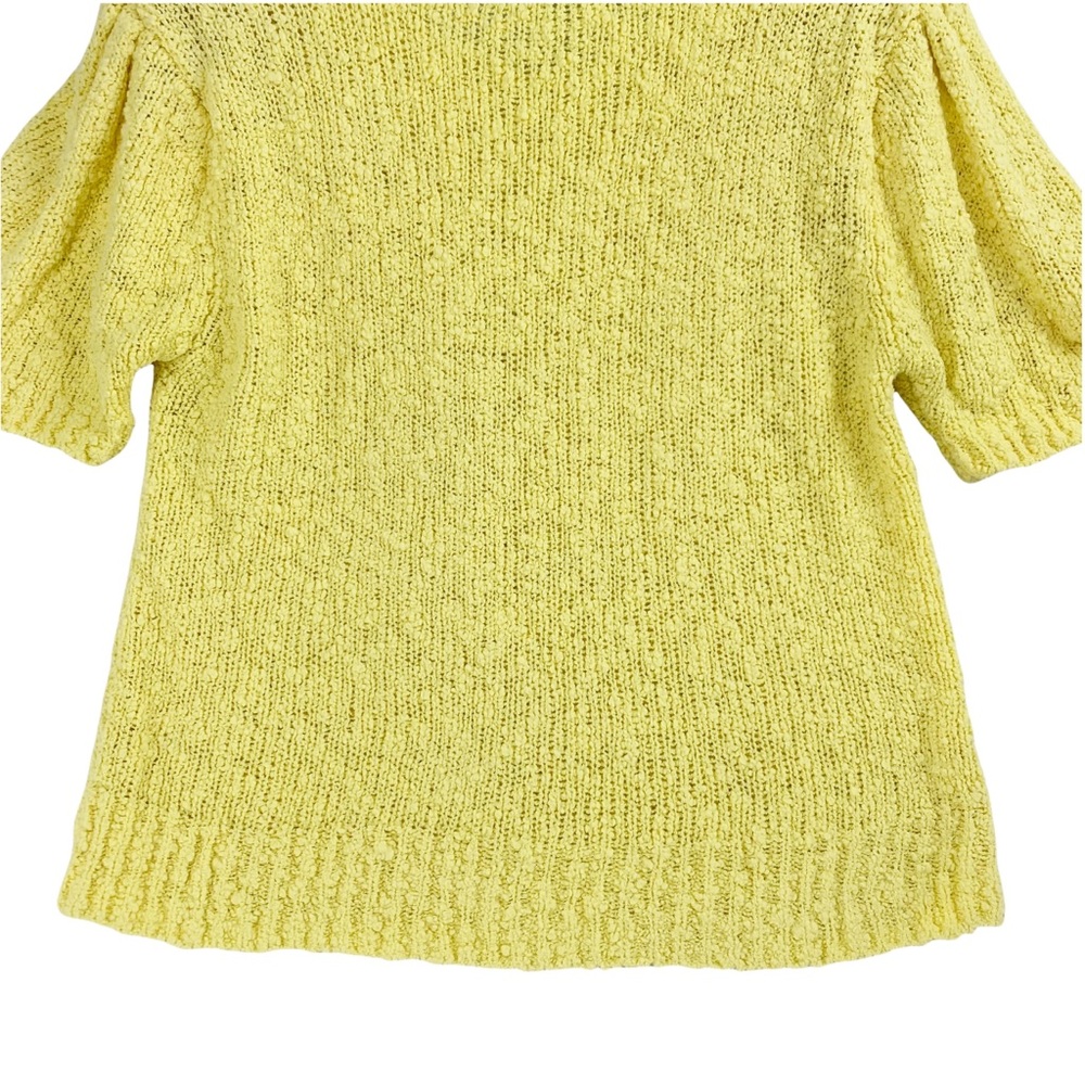 Vintage Popcorn Knit Short Sleeve Sweater - Picture 10 of 13